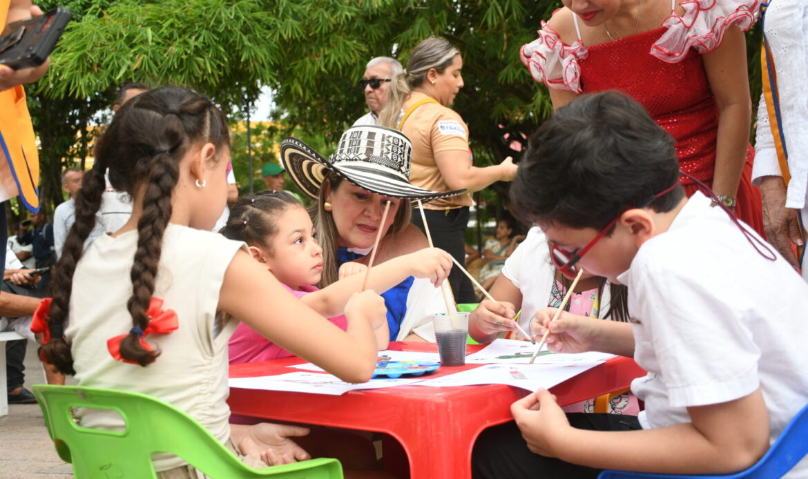 Vive la retreta, baila el fandango: Niñ@s coloreando los 40 años del Encuentro