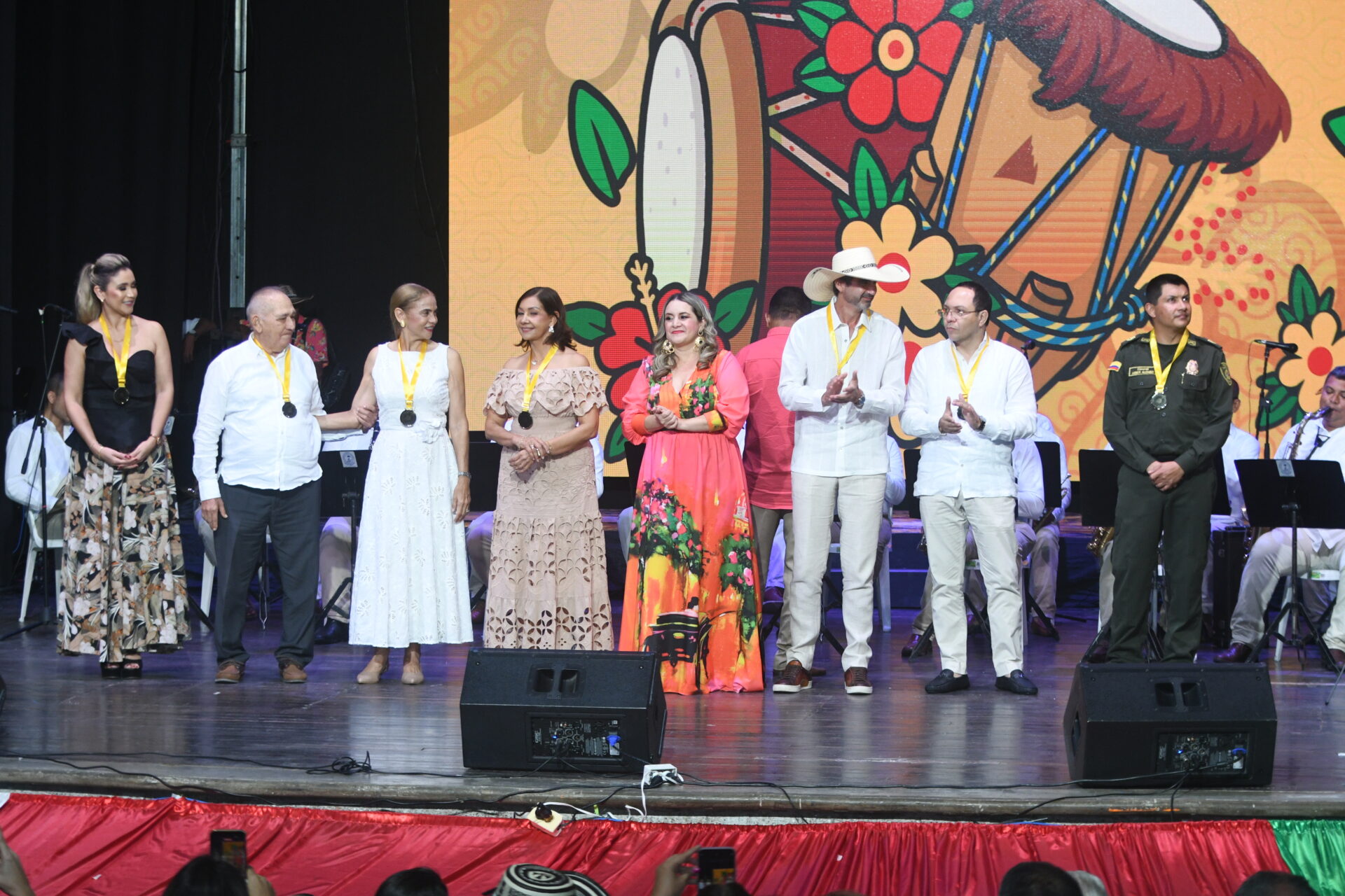 Jueves 30 de octubre de 2025: Movido inicio del Xl (40) Encuentro Nacional de Bandas de Sincelejo