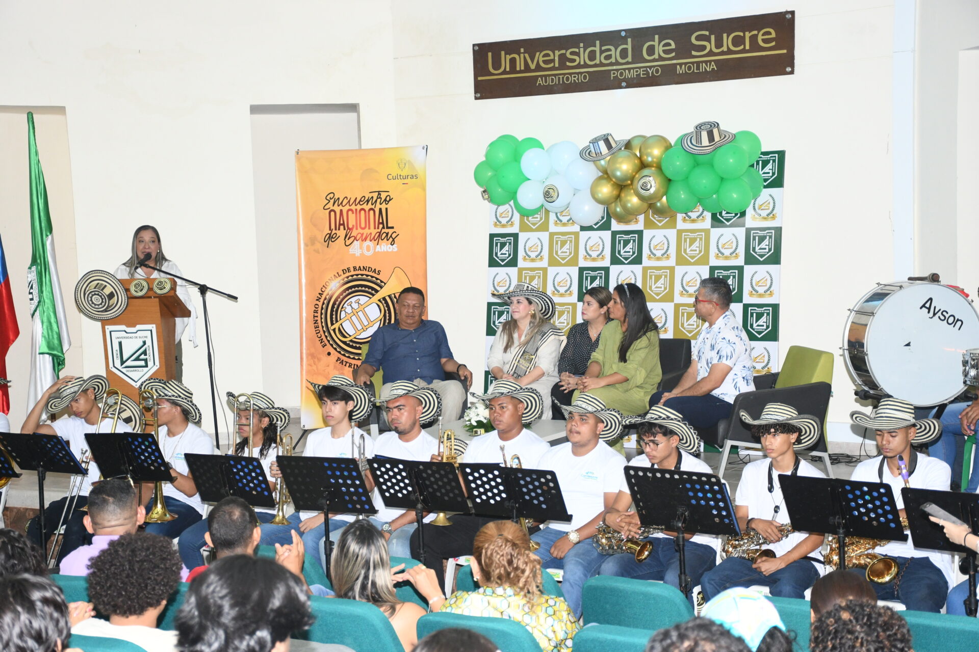 La academia, el arte y la juventud marcaron el compás del Foro del XL Encuentro Nacional de Bandas 2025 en Sincelejo