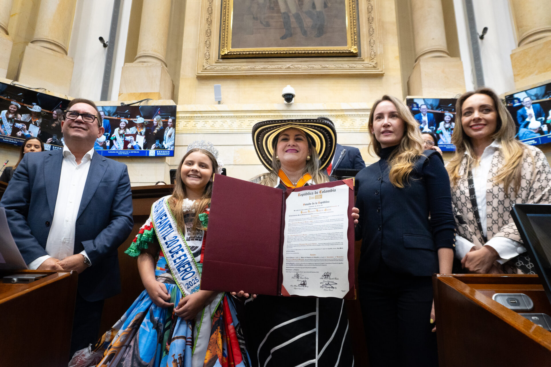 Reconocimiento del Congreso de la República al Encuentro Nacional de Bandas