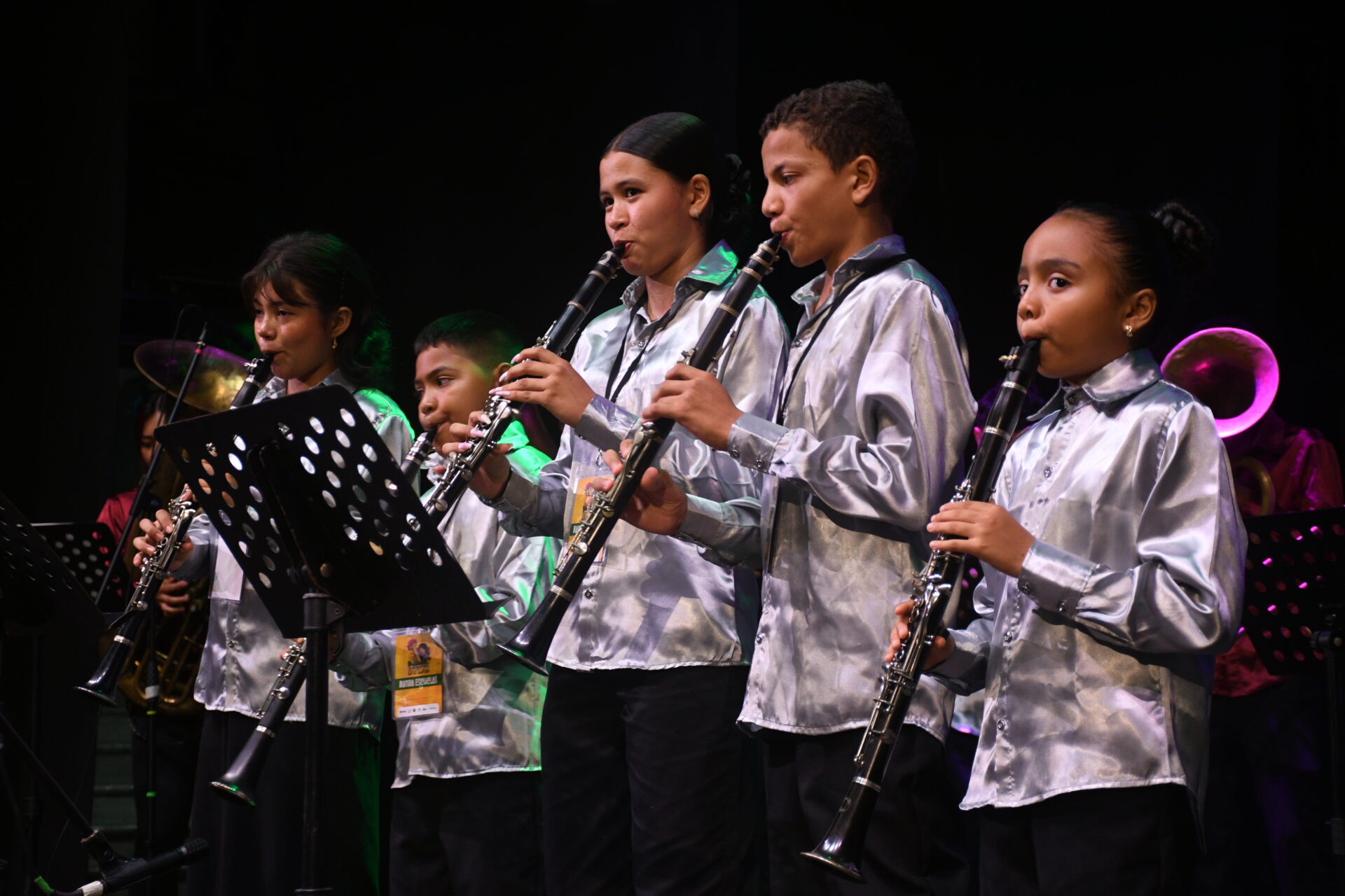 Con esfuerzo ejemplar de la niñez de Bolívar y Córdoba se quedaron con el podio de Bandas Escuela